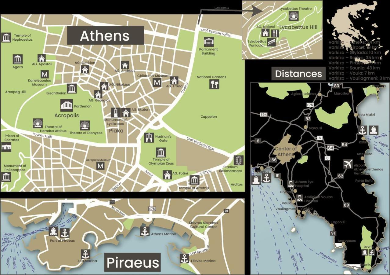 Starapartment Athens-Varkiza Top 2 Ngoại thất bức ảnh